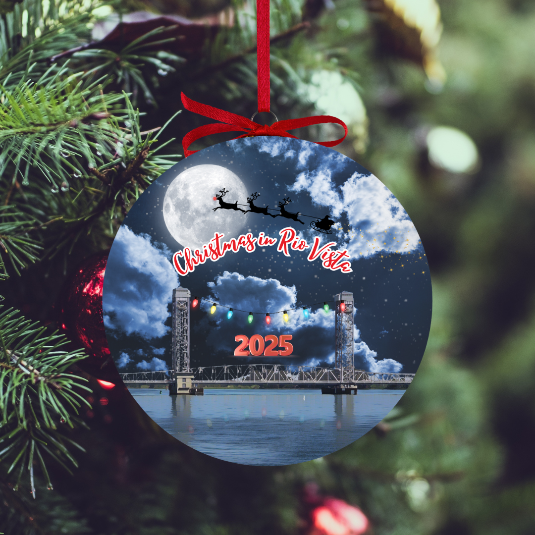 2025 Rio Vista Christmas Ornament with Personalization PREORDER