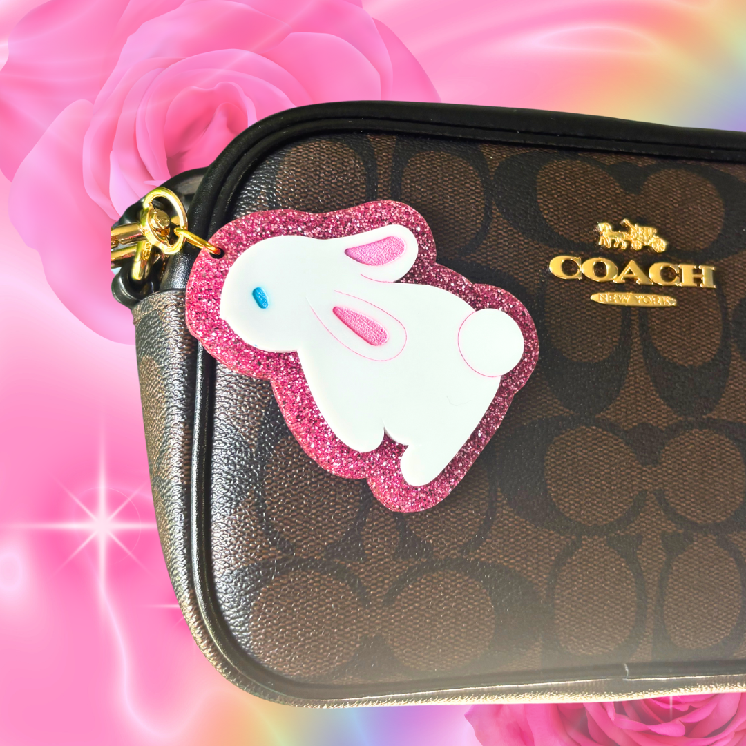 Pastel Kawaii Bunny Bag Charm
