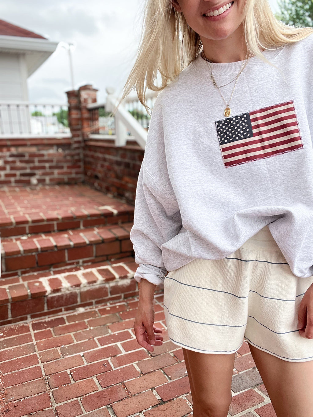 Classic Flag Sweatshirt
