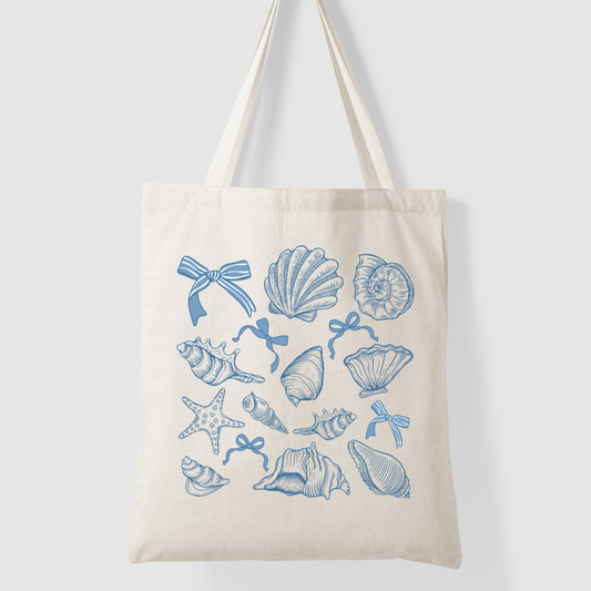 Seashell Bow Tote