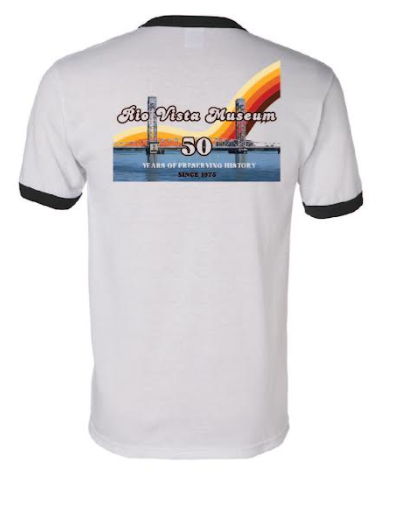 Rio Vista Museum Bridge 50th Anniversary T Shirt