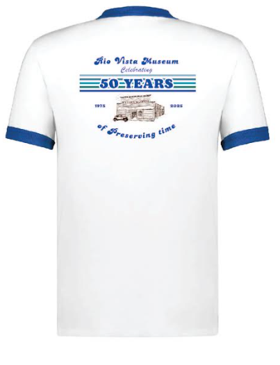 Rio Vista Museum 50th Anniversary T Shirt